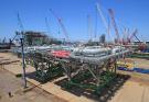 Fabrication of Wheatstone LNG Tank Modules with Cryogenic Services