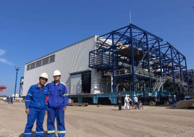 中信泰富澳大利亚海水淡化处理厂模块化建造项目